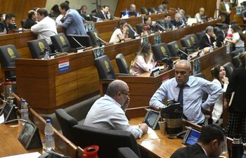 La bancada cartista, liderada por Basilio "Bachi" Núñez fue una de las principales impulsoras del intento de despenalizar las DD.JJ. con contenido falso u omisiones dolosas.