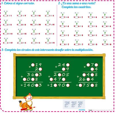 Operaciones aritméticas