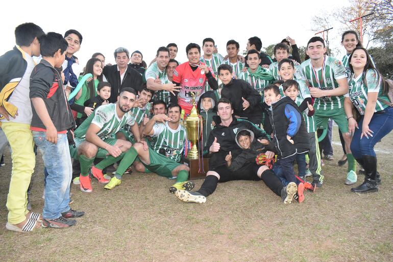 Club 3 de Febrero del barrio Santa Rosa de Lima de Ayolas