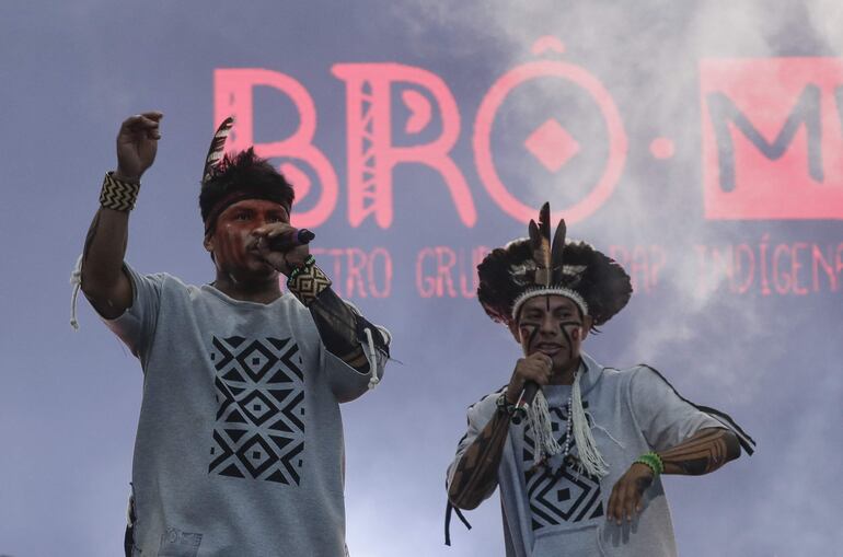 El grupo tuvo una participación importante en el festival Rock in Río.