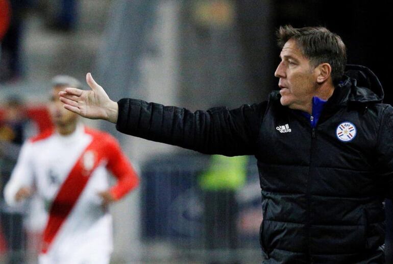 Eduardo Berizzo (50), DT de la selección paraguaya.
