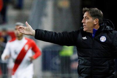 Eduardo Berizzo (50), DT de la selección paraguaya.