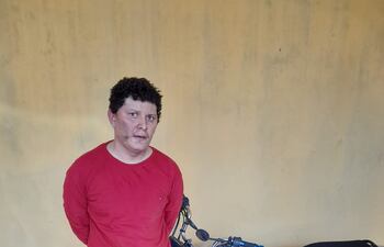 Darío Ramón Rojas Ortiz, detenido tras una persecución.