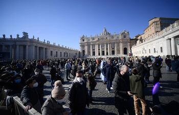 La Plaza de San Pedro, Ciudad del Vaticano. (AFP)