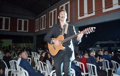 El cantante Yoryi Torales participará hoy del Festival “Cultura desde mi casa”, con un repertorio de música folclórica paraguaya.
