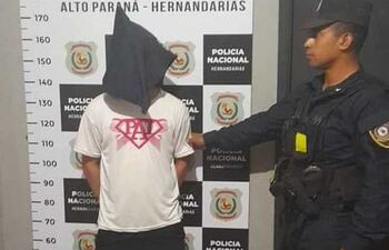 Saturnino Andrés Amarilla Guillén quedó detenido en la comisaría 5ª.