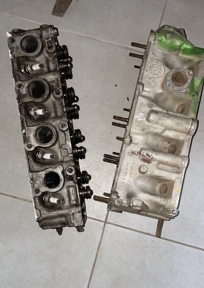 Las piezas que el presunto ladrón intentó llevarse.