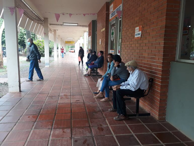 La goteras abundan, en los pabellones, como dentro de las instalaciones del Incan.