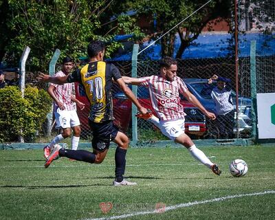 Con este zurdazo de Armando Agustín Torres (26 años), San Lorenzo llegó al gol de la victoria sobre Guaraní de Trinidad (Foto: @SanLorenzo1930).