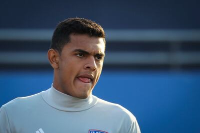 Cristian Colmán, 27 años, fue  la figura del equipo de Godoy Cruz con dos asistencias en la victoria 2-1 ante Defensa y Justicia.