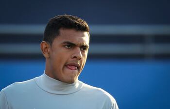 Cristian Colmán, 27 años, fue la figura del equipo de Godoy Cruz con dos asistencias en la victoria 2-1 ante Defensa y Justicia.