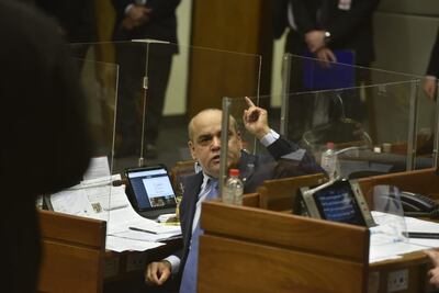 El diputado colorado Basilio "Bachi" Núñez.