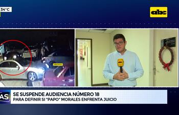 Se suspende audiencia número 18