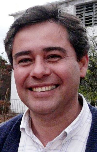 Raúl Isaac Mendoza Ramos, intendente saliente de San Antonio.