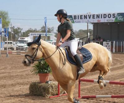 Las competencias ecuestres son una de las actividades principales los primeros días.