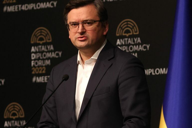 Dmitro Kuleba, ministro de Exteriores de Ucrania.