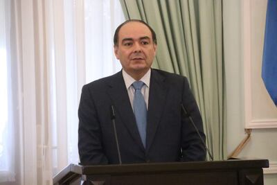 Canciller nacional Antonio Rivas.