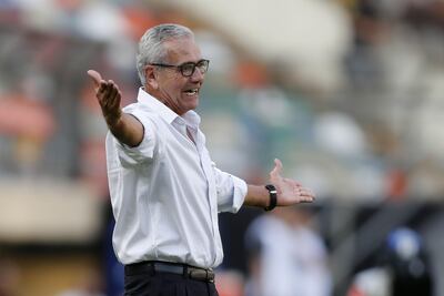 Gregorio Pérez, entrenador del Universitario de Perú.