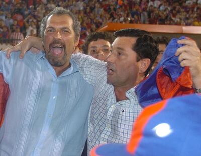 Juan José Zapag (i) tiene el apoyo de Luis Pettengill (d), de cara a las elecciones en Cerro Porteño.