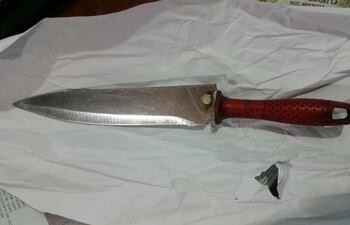 El presunto ladrón intentó apuñalar a la víctima. (Foto ilustrativa).