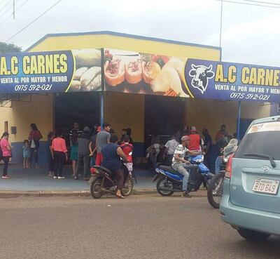 El hombre fue baleado cuando llegaba a una carnicería en Pedro Juan.