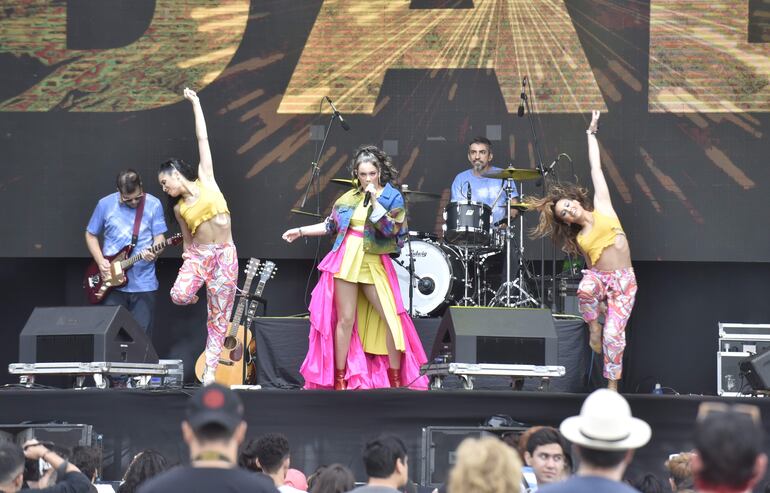 Dalí, banda nacional que tuvo la oportunidad de actuar el primer día.