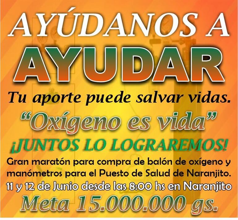 Campañas solidarias en San Pedro.