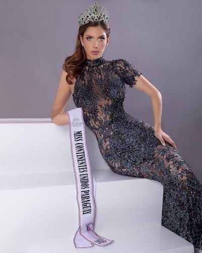 La joven y bella Gretha Matiauda se ubicó en el top 5 del certamen Miss Continentes Unidos 2022, cuya gala final fue el sábado en Ecuador.