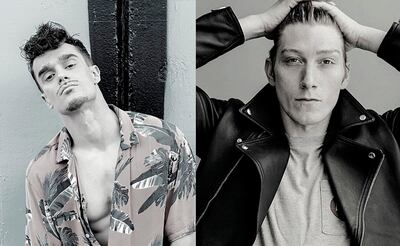 Alek Palinski y Nicholas Palmquist, dos de los instructores invitados de “Redibujate”.