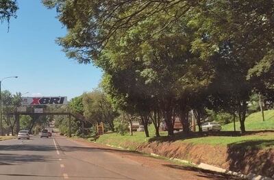 El cuerpo quedó tendido en la cuneta.