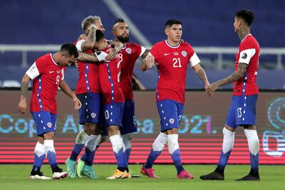 Chile viene de igualar a un gol con Argentina.