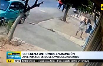 Detuvieron a un asaltaestudiantes Apretaba con estoque a escolares en el barrio San Pablo