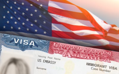 Visa a Estados Unidos.