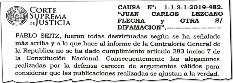 El magistrado decidió no solo ignorar el informe en el que la Contraloría General confirmó una serie de irregularidades bajo la administración de Marta González Ayala, sino que incluso juzgó que el documento no tenía validez por no haberse presentado ante la Fiscalía.