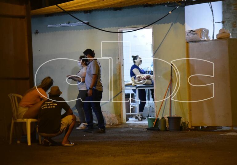 Morgue del Hospital de Limpio.