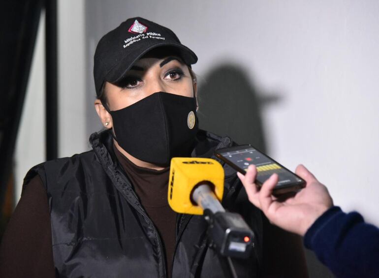 Fiscala Daysi Sánchez.