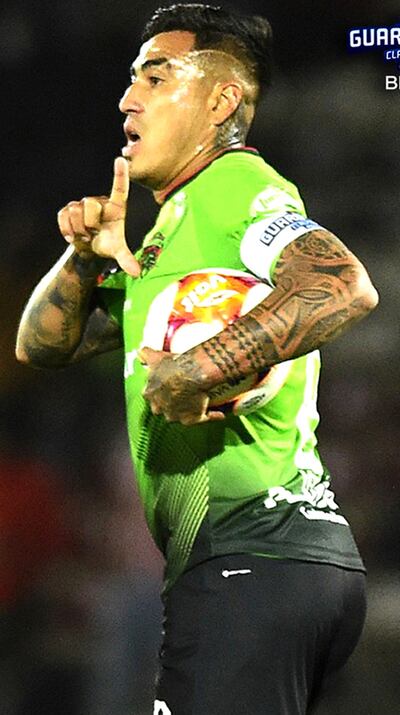 Lezcano, buena cosecha de goles en Juárez.