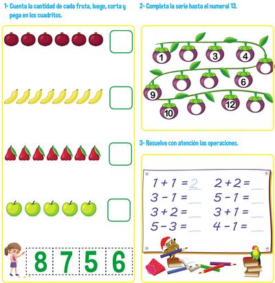 ¡A contar, sumar y restar!