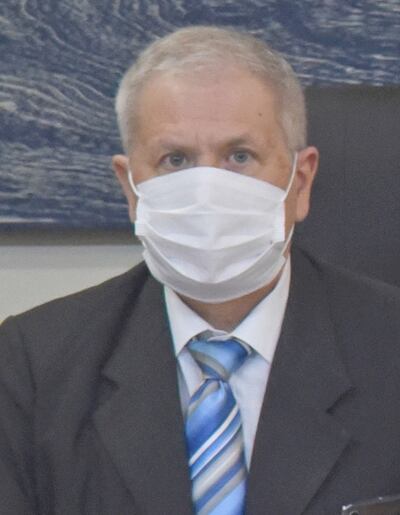 Juez Héctor Capurro Radice, miembro del tribunal de sentencia que juzga el caso de los audios filtrados del JEM.