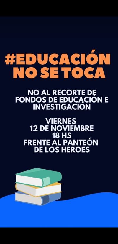 Convocan a manifestación contra recortes a los Fondos de Excelencia.