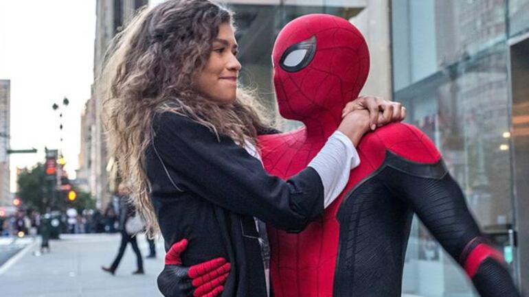 Spider-Man lejos de casa película Tom Holland Zendaya