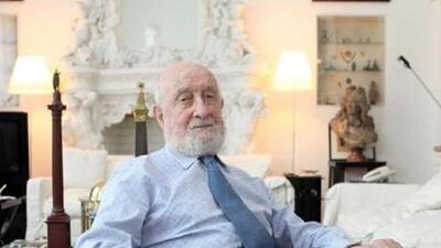 El célebre arquitecto italiano Vittorio Gregotti.