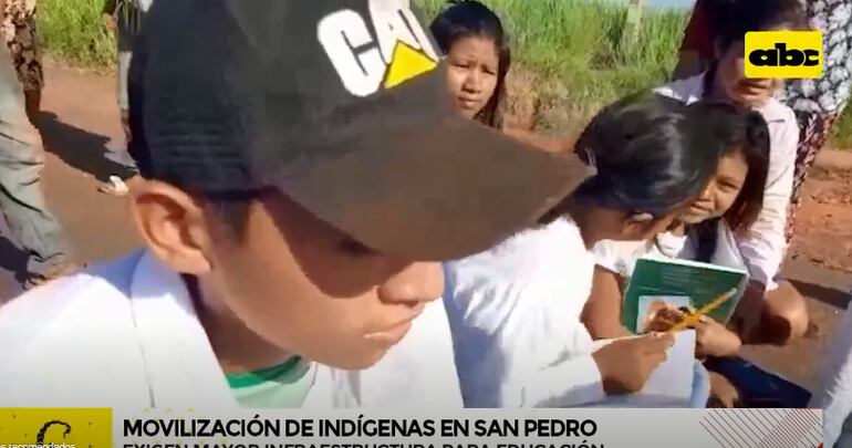 Estudiante expresó su malestar por la realidad educativa e hizo sus pedidos al MEC. (captura de pantalla).