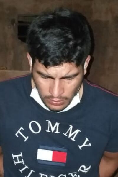 Eduardo Leguizamón Insaurralde, aprehendido.