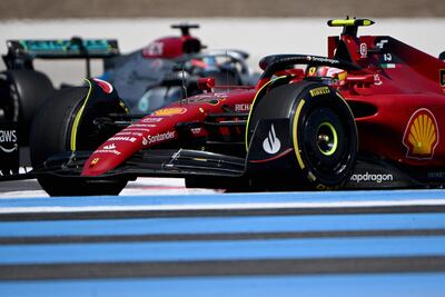 Carlos Sainz se tuvo que conformar con el quinto puesto en Francia