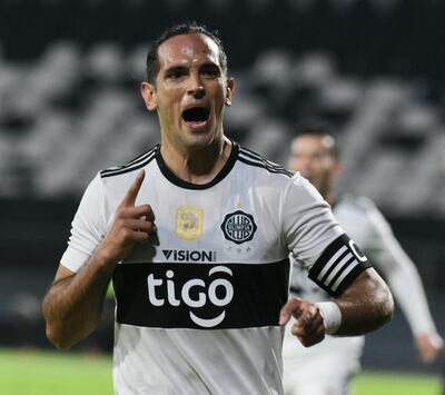 Roque Santa Cruz anotó el segundo para Olimpia.