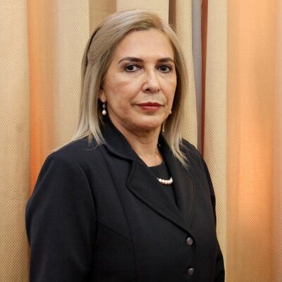 Hermelinda Alvarenga, senadora liberal.