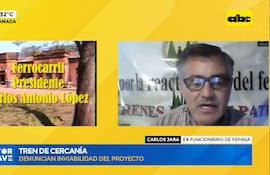 Exfuncionarios del Ferrocarril denuncian inviabilidad del proyecto de tren de cercanías