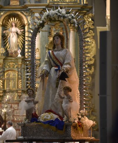 Jóvenes de varias parroquias honrarán este domingo a Nuestra Sra. de la Asunción.