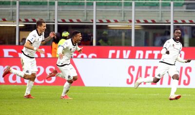 Spezia derrotó al Milan por el calcio